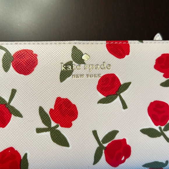 Kate Spade Dana Festive Rosette Wallet NWT - Picture 2 of 9